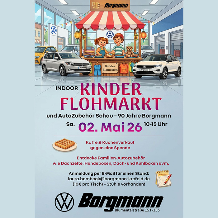 Kinderflohmarkt VW Borgmann Krefeld