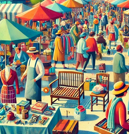 Flohmarkt in der Ernst-Reinstorf-Schule